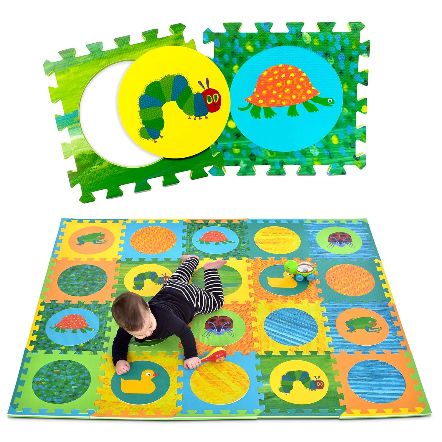 caterpillar play mat