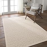 Jaipur Living, Outdoor 8x10 Large Area Rug, Abstract Cream Patio Rug