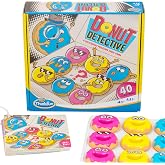 ThinkFun Donut Detective &ndash; A Deliciously Puzzling Logic Game | Strengthens Problem-Solving Skills with 40 Challenging Puzzles | Ages 8+