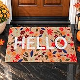 Folkulture Hello Fall Door Mat Outdoor Mats for Front Door - 16