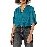 Trina Turk Womens Surplice Top