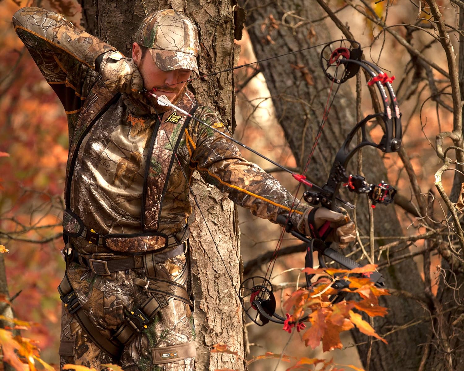 Hunter Safety System Ultra-Lite Tree Stand Safety Harness, Realtree : Sports & Outdoors