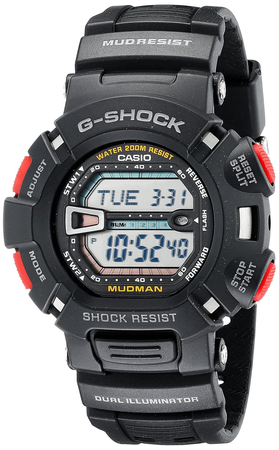 Casio Men's GShock Mudman Watch G90001V Casio Amazon.co.uk Watches