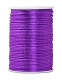 Mandala Crafts Nylon Satin Cord 2mm Rattail Cord