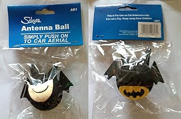 Batman Car Aerial Topper Ball Amazon Co Uk Car Motorbike
