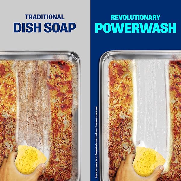 DAWN POWERWASH SPRAY, DISH SOAP, DISHWASHING LIQUID, FRESH, 1 STARTER KIT + 3 REFILLS, 4X16 FL OZ