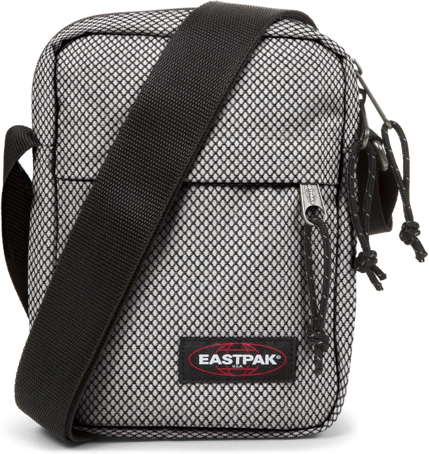 Eastpak The One, Sac Bandoulière, 21 cm, 2,5 L, Gris (Meshknit Black ...