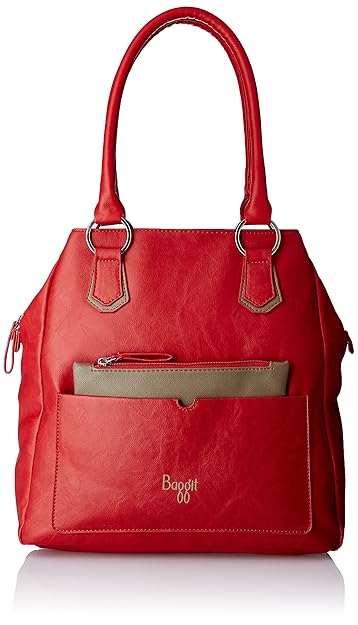 Baggit Womens Tote Bag (Red)