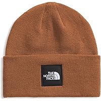 THE NORTH FACE Big Box Beanie | Oversize Box Logo Patch, Deep Fit, Cuffed Design, Sustainable Fabric