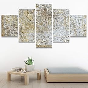 SIGNWIN 5 Panel Canvas Wall Art Modern Art...