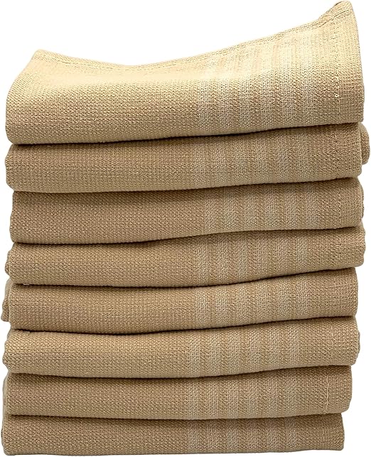 The Accented Co. Dish Cloths, Set of 8 Absorbent, Fast