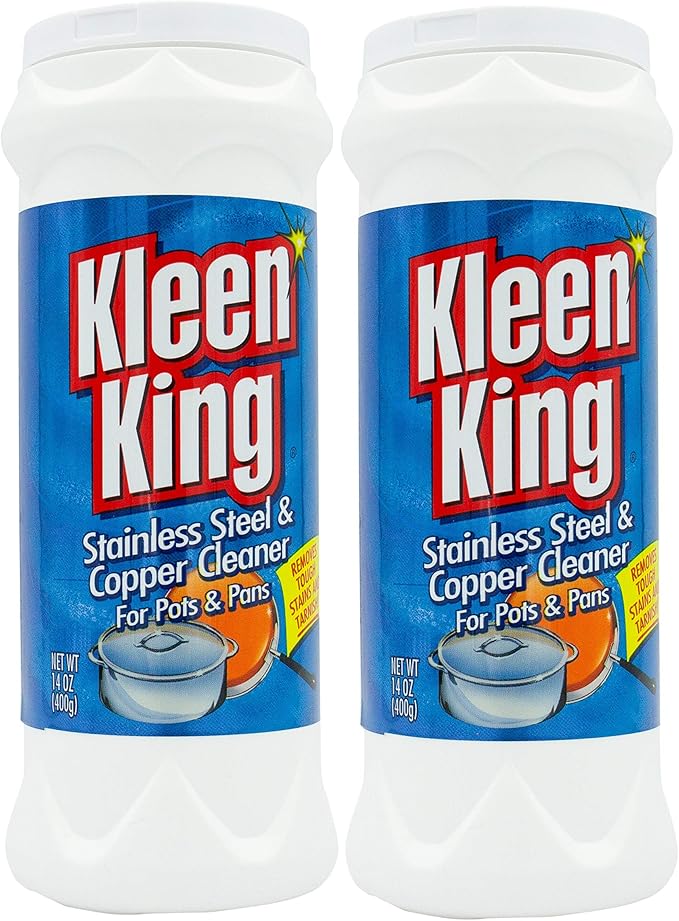 King Kleen Stainless Steel Cookware Cleaner and Copper