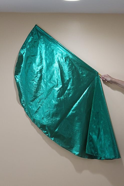 Amazon Com Angel Wing Flag Emerald Green Praise Dance Worship