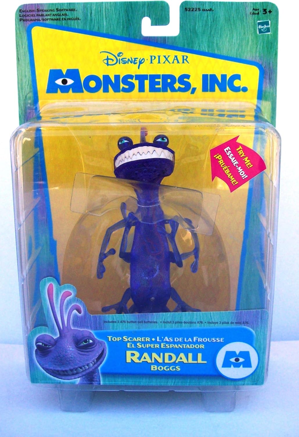 Monsters Inc Top Scarer Randall Boggs Action figure by hasbro Amazon