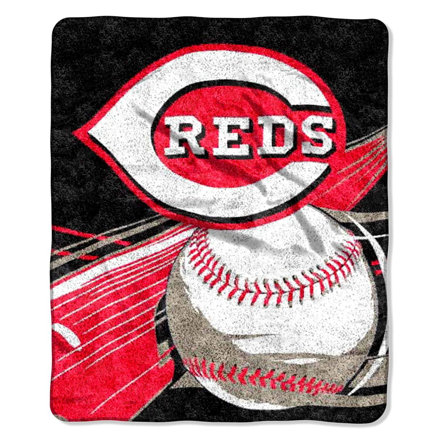 Officially Licensed MLB Big Stick Raschel Throw Blanket Bedding Soft Cozy Washable 50 x 60
