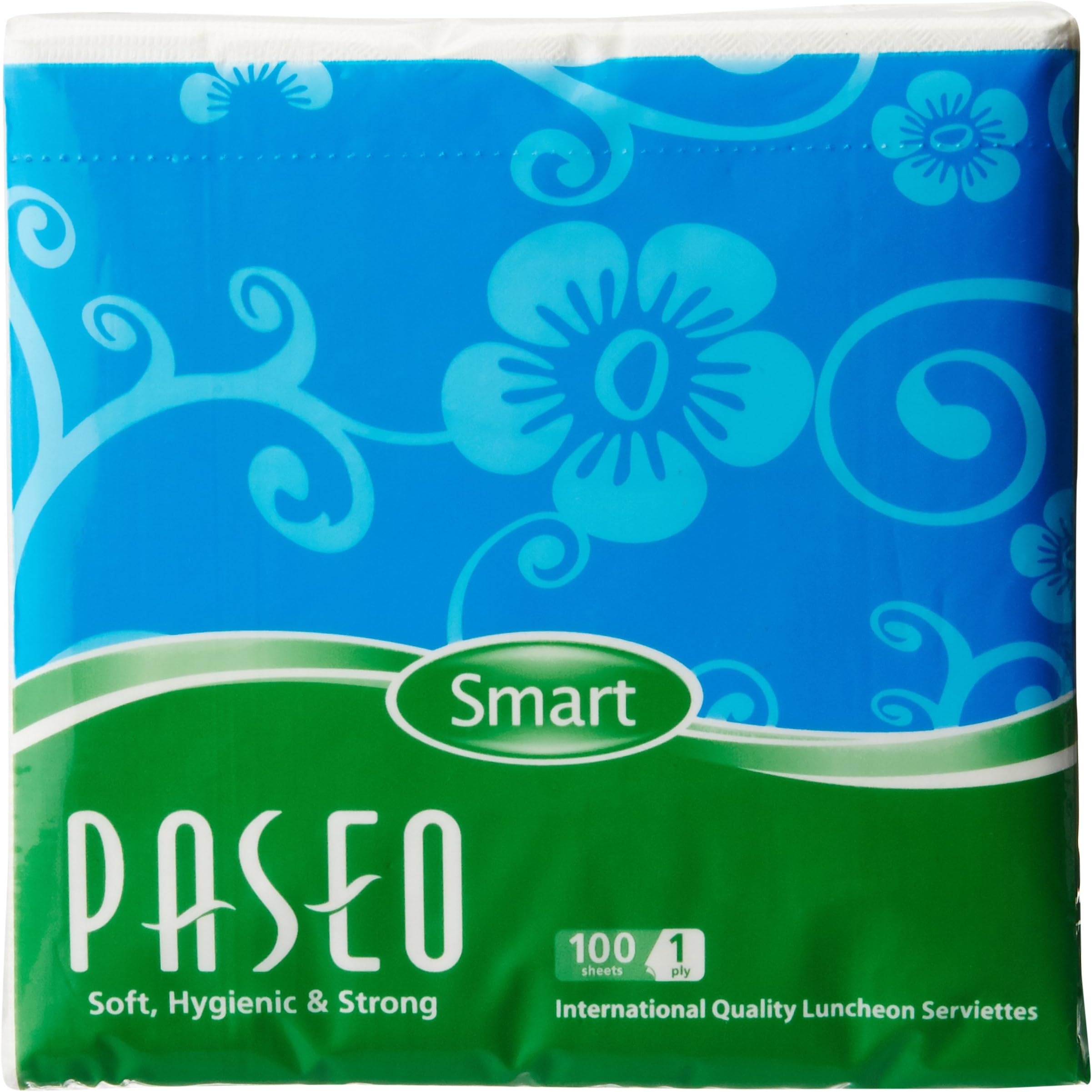 Paseo Tissues Smart Serviettes - 100 Pieces