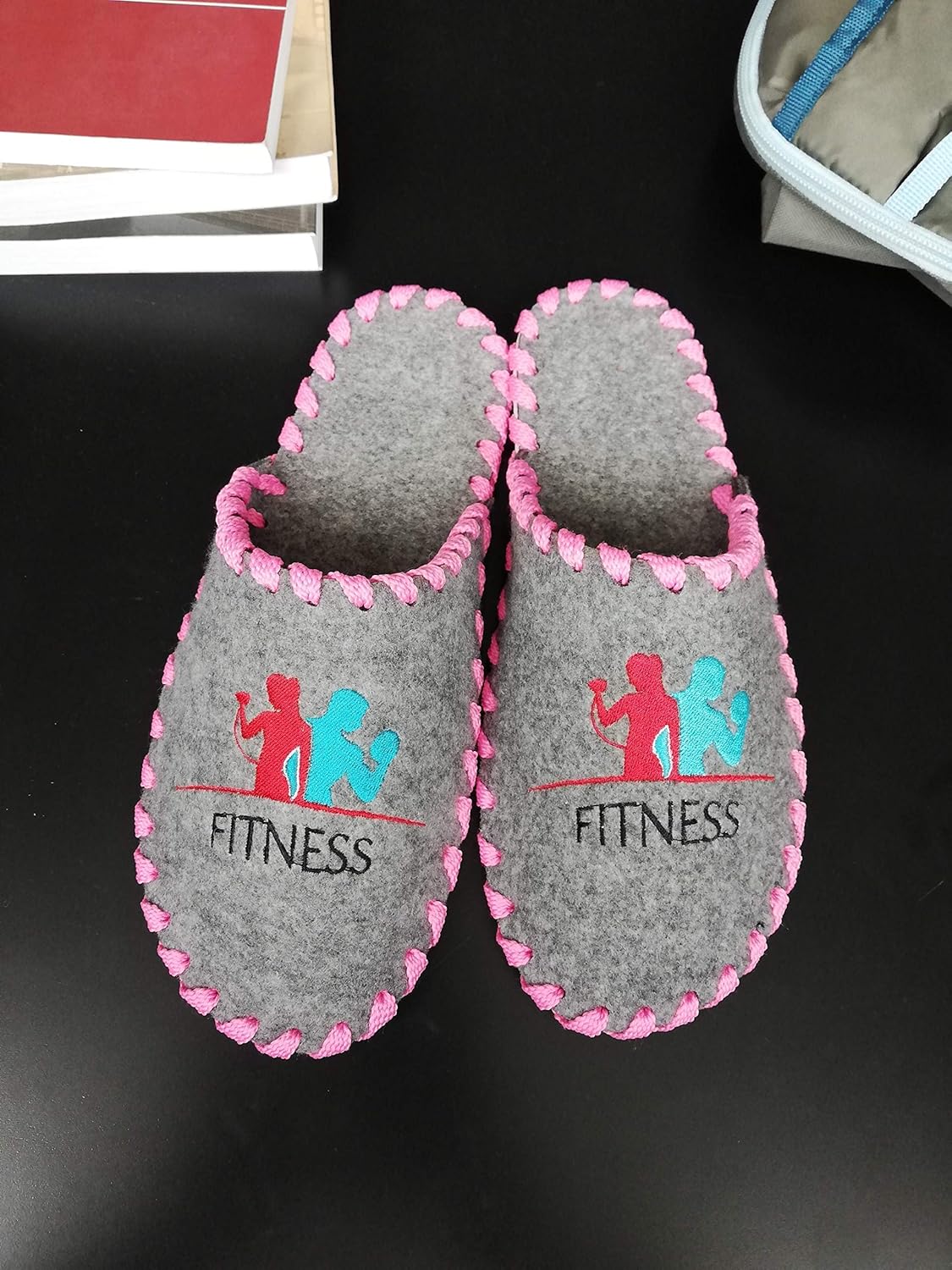 slipper shoes amazon on Amazon Com Fitness Felt House Slippers Handmade Home Shoes Handmade
