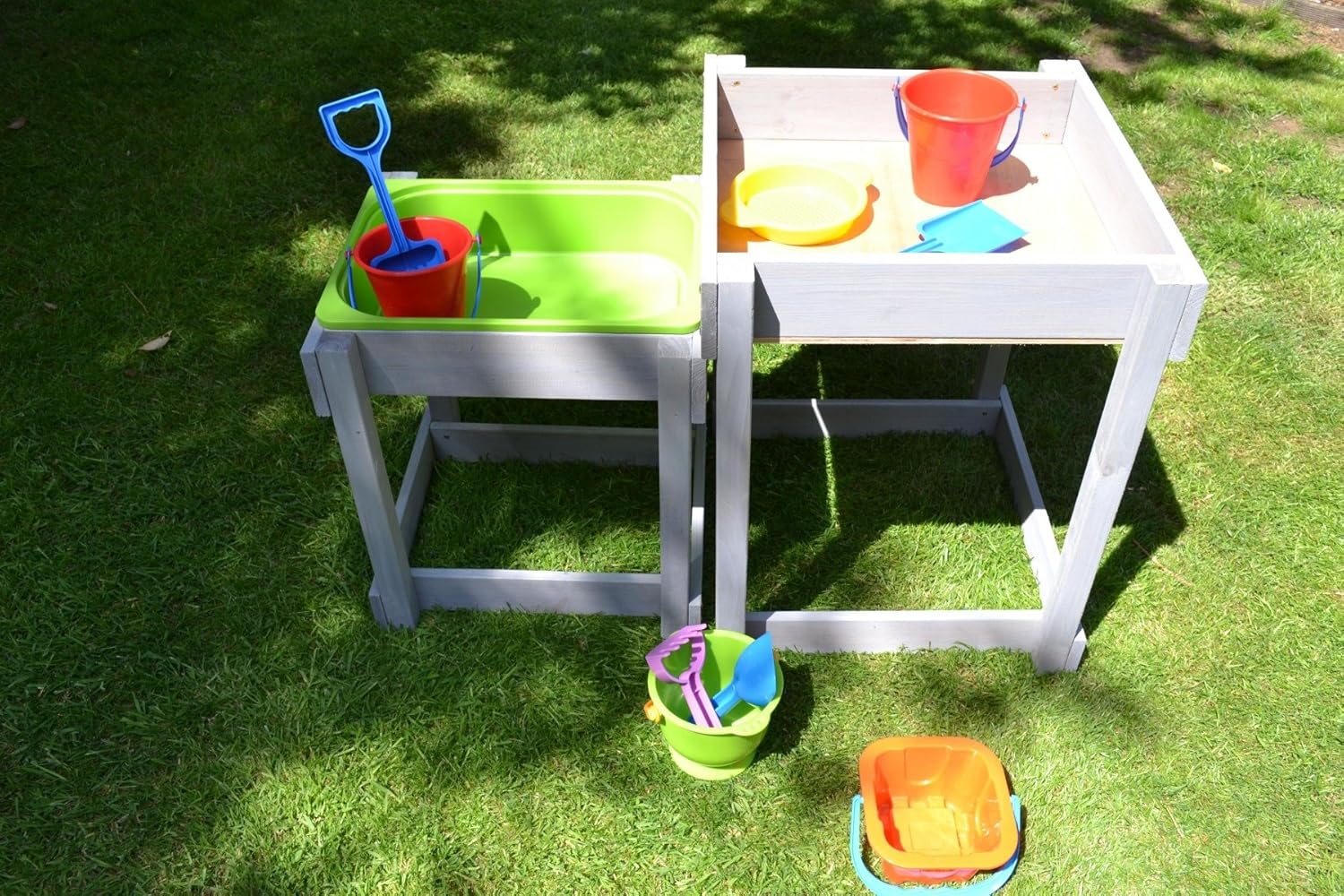 wooden sand and water table