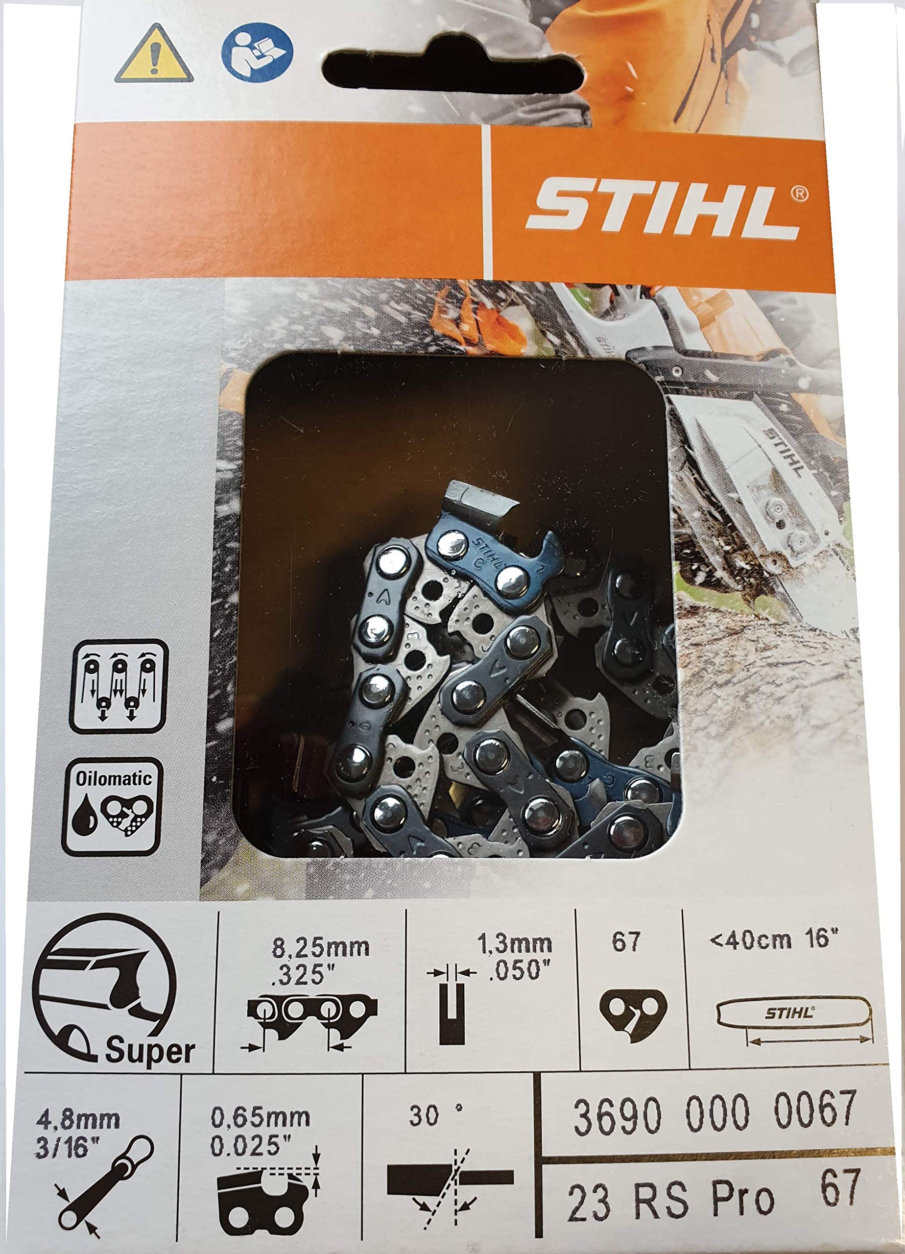 Stihl 3690 000 0067 23 RS Pro Rapid Super Saw Chain