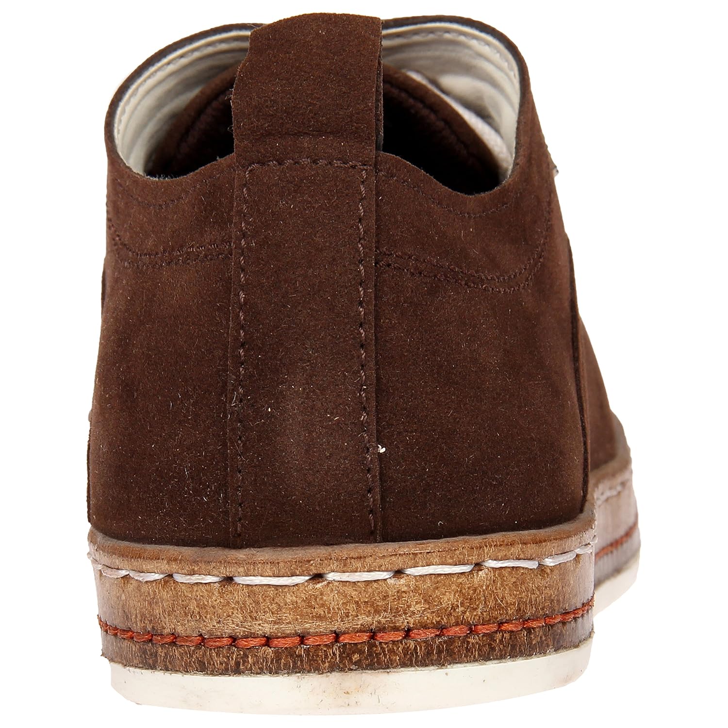 duke mens brown coloured casual shoes