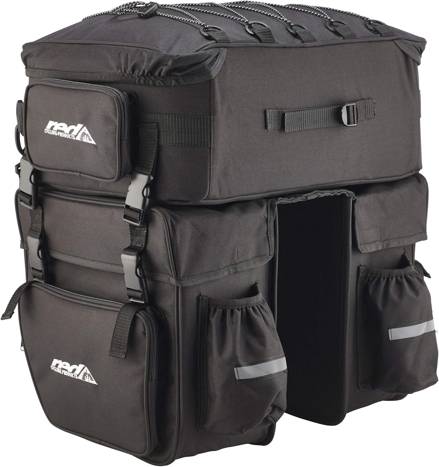 red cycling products panniers