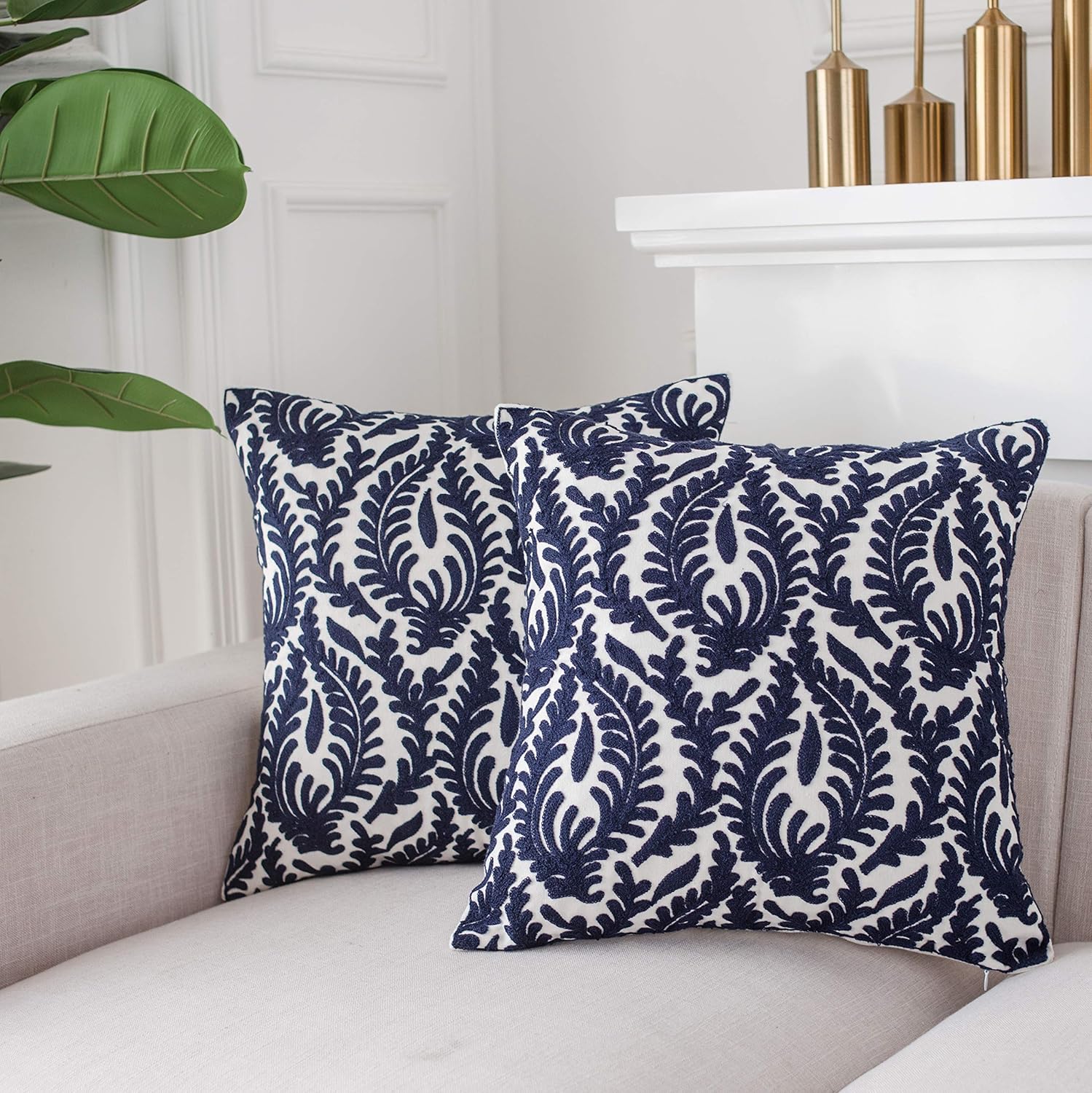 Best Handmade Embroidery Floral Chair Covers