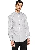 Peter England Mens Printed Slim Fit Casual Shirt Desertcart