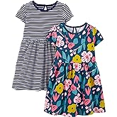 Simple Joys by Carter's baby-girls Short-sleeve and Sleeveless Dress Sets, Pack of 2