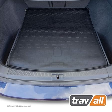 Travall® Liner Kofferraumwanne TBM1102 - Maßgeschneiderte Gepäckraumeinlage mit Anti-Rutsch-Beschichtung