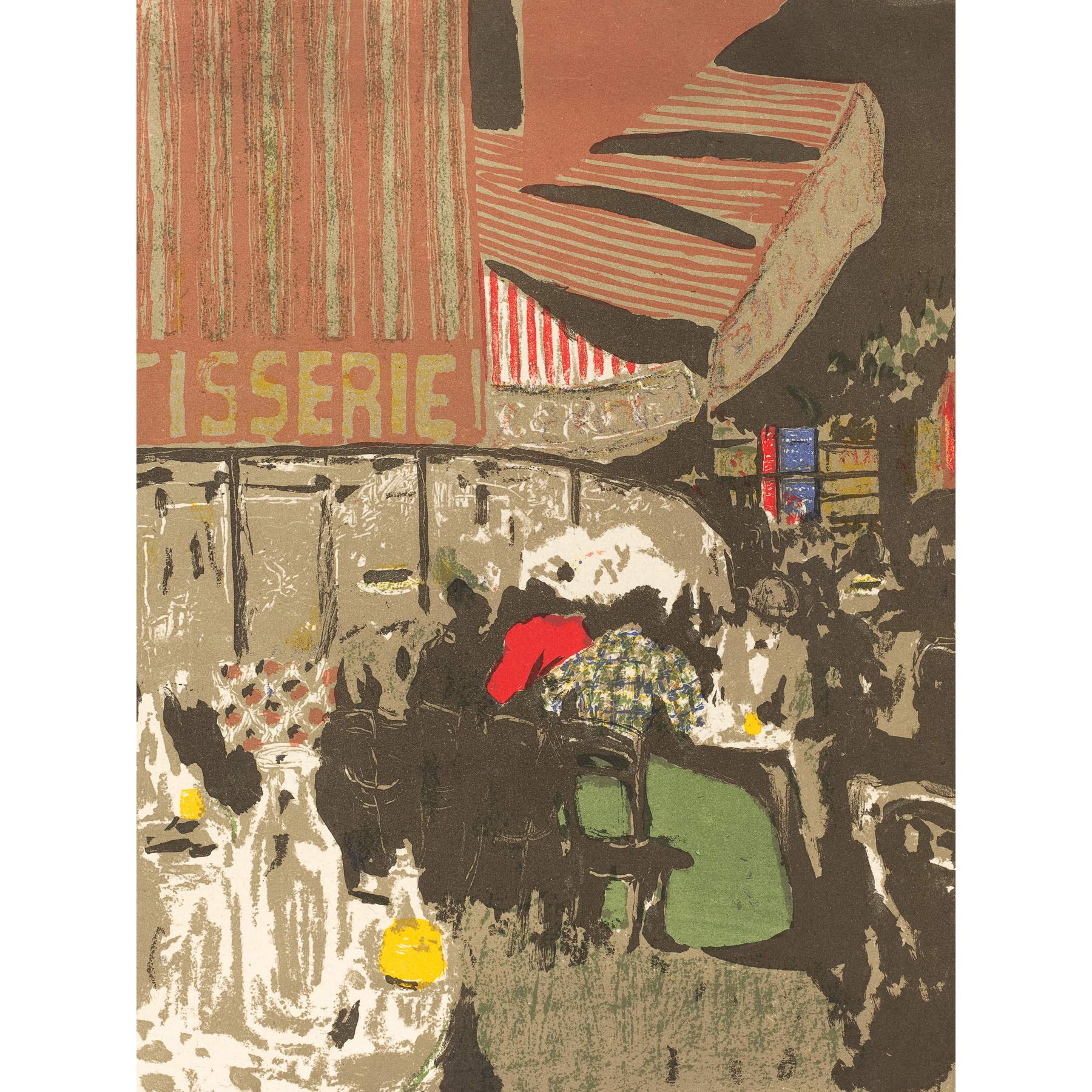 Edouard Vuillard The Bakery La Patiserie Large Art Print Poster Wall Decor Premium Mural