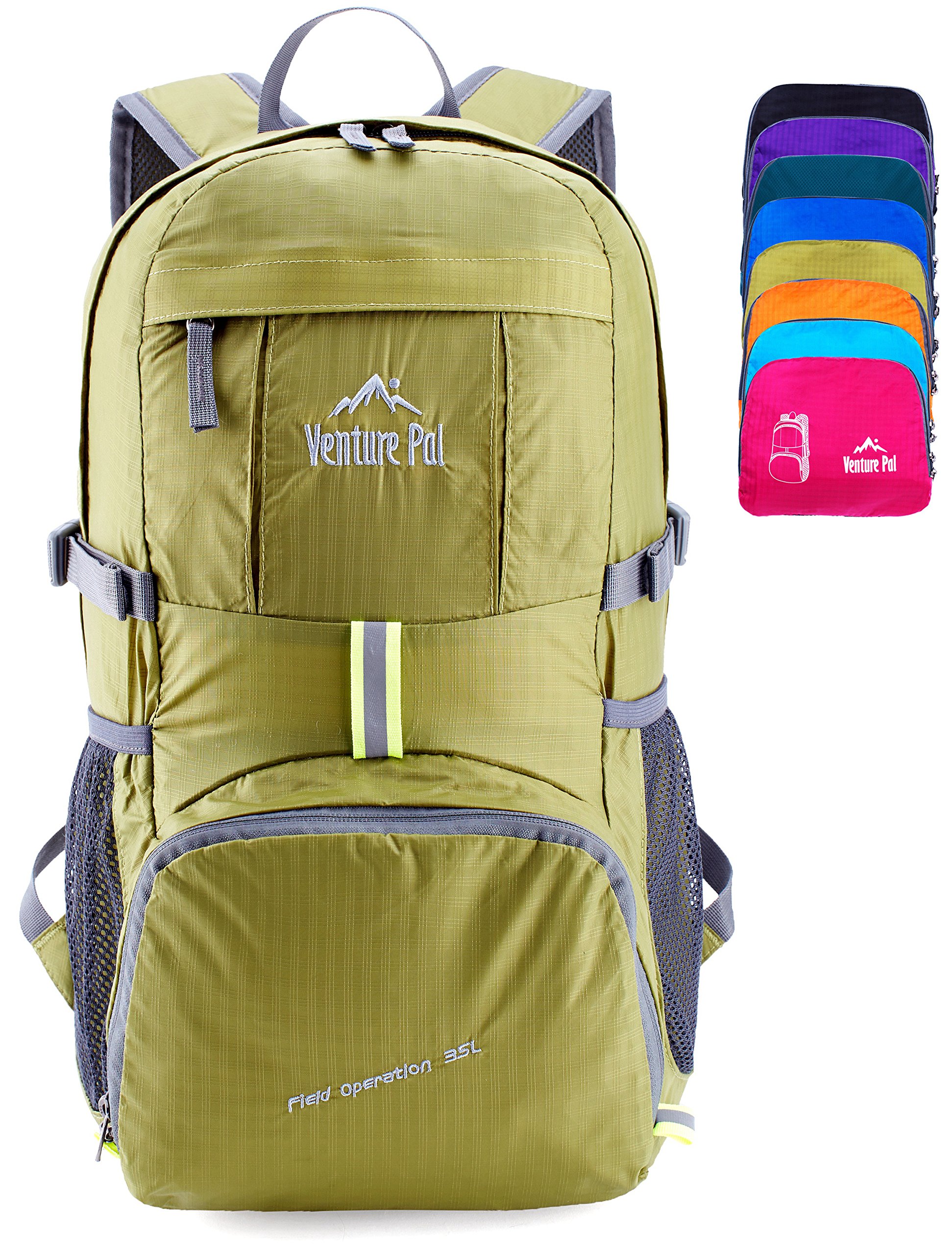 Venture Pal Lightweight Packable Durable Travel Hiking Backpack Daypack Trekohike