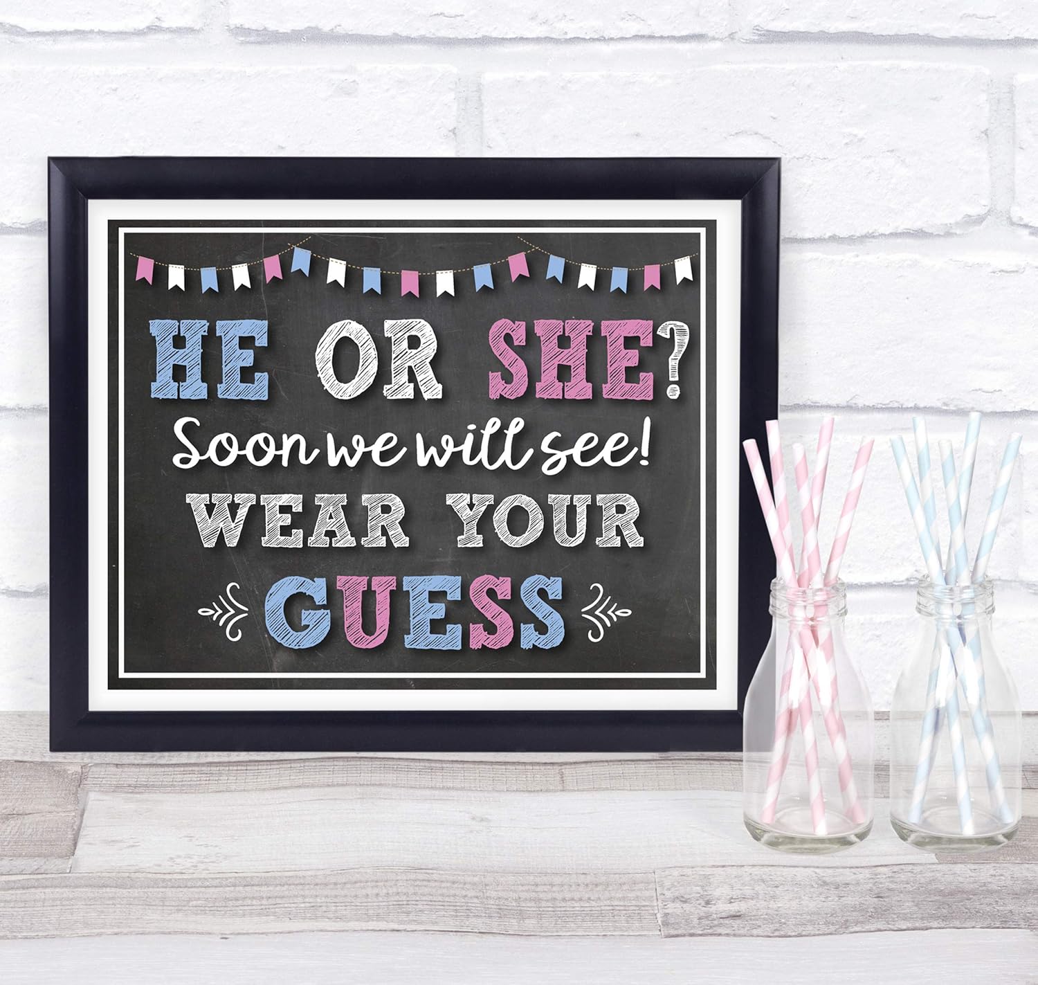 Best table cloth gender reveal