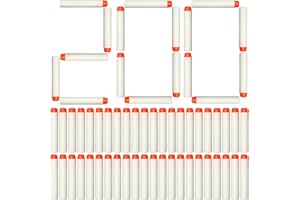 AMOSTING Refill Darts 200PCS Bullets Ammo Pack for Nerf N-Strike Elite 2.0 Series DinoSquad – Compatible with All Elite Blasters-Glow in The Dark