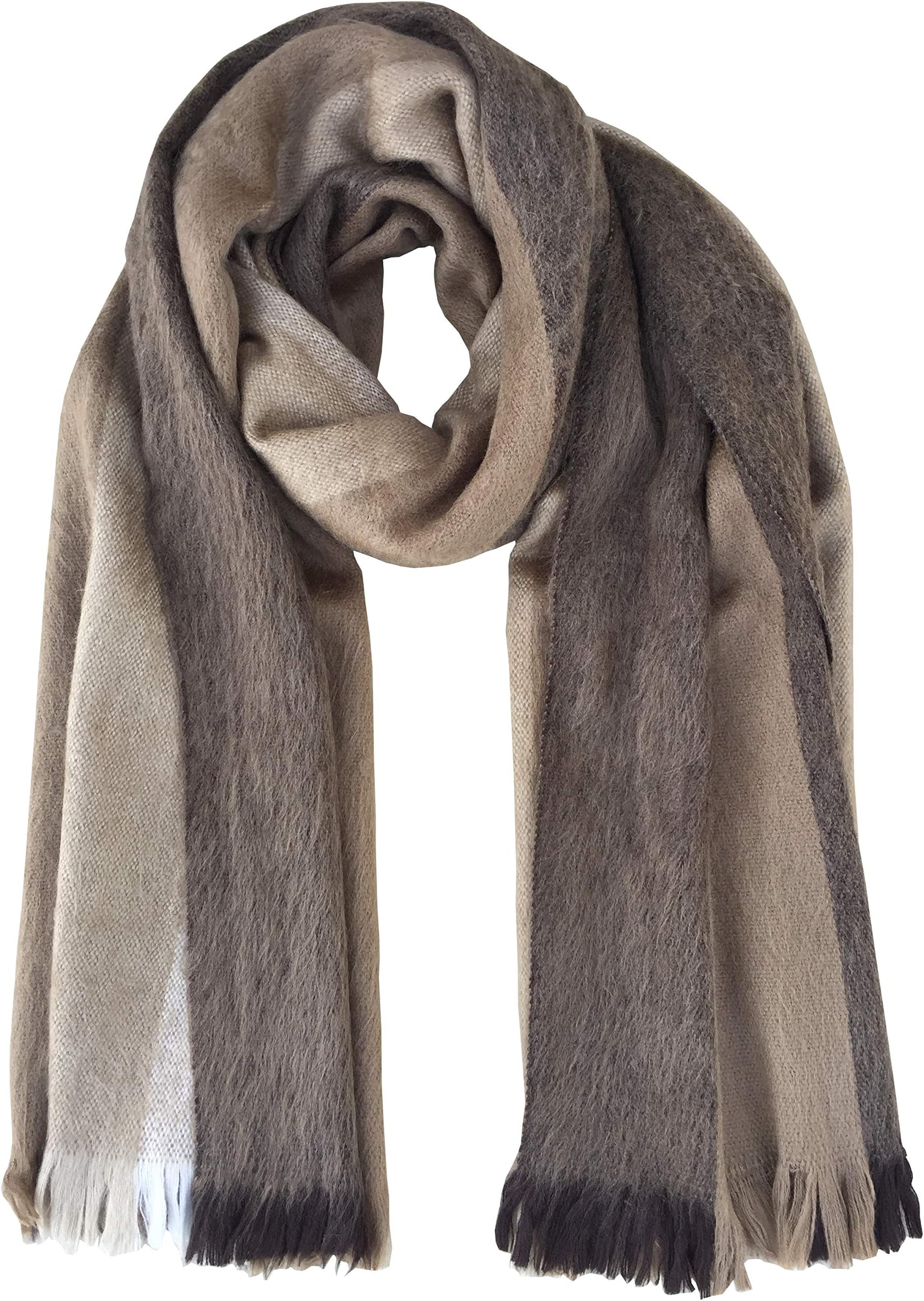 Alpaca Wool Lightweight Shawl Scarf Fashion Accessory