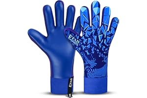 EFAH SPORTS Soccer Goalkeeper Gloves for Boys Kids Children Youth Adult Professional Goalkeeping Glove with Strong Grip Protection Palms
