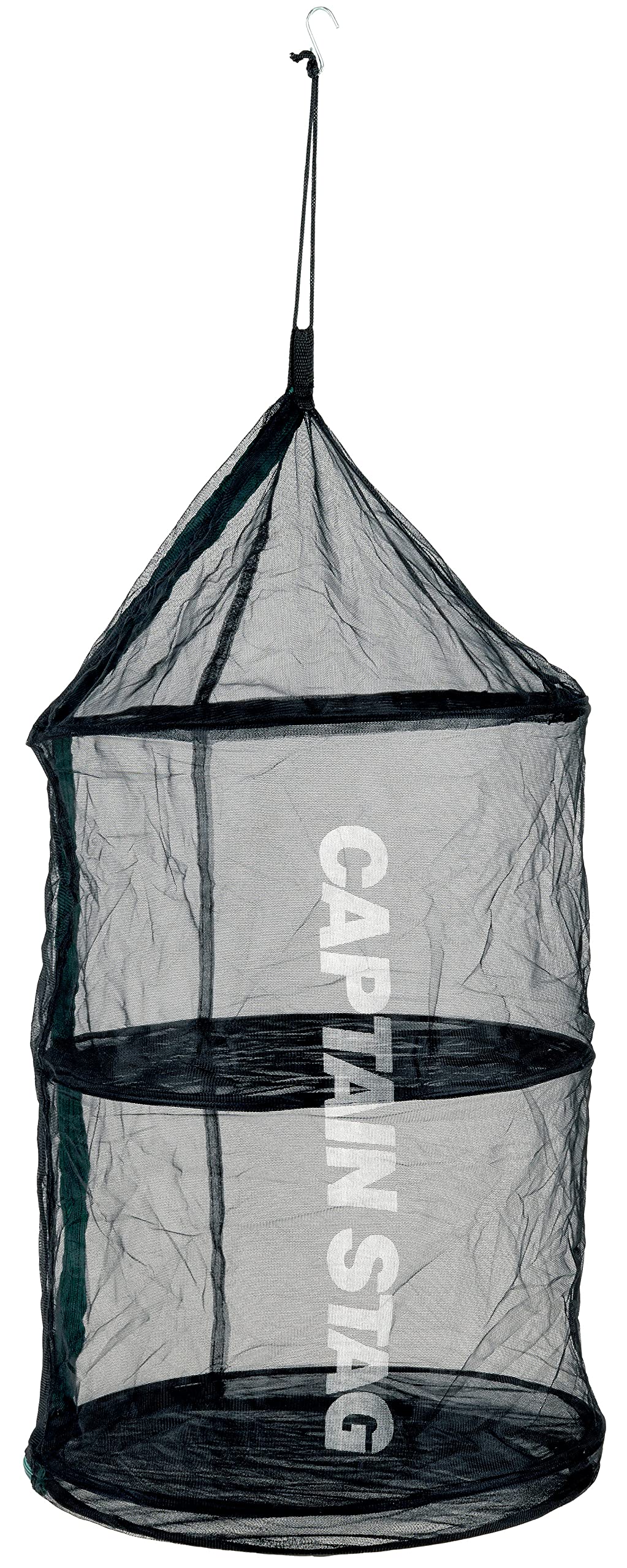 【Amazon.co.jp限定】 キャプテンスタッグ(CAPTAIN STAG) ポリエステル 干しかご 干し網 ドライネット ポップアップドライネット 折り畳み式 ブラック UM-1562 外径365×高さ800mm商品画像