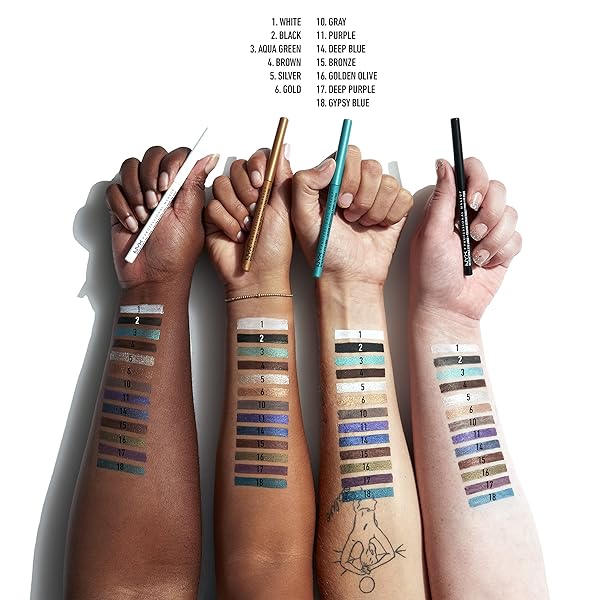 NYX PROFESSIONAL MAKEUP MECHANICAL EYELINER PENCIL, SILVER