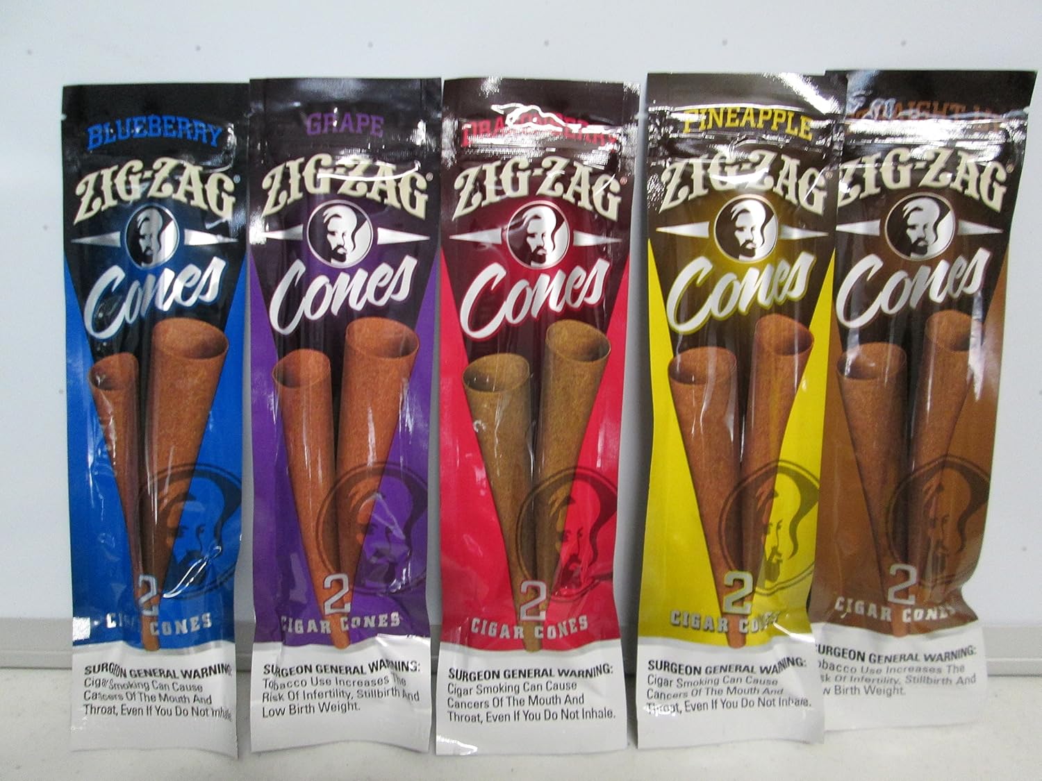 Amazon Com Zig Zag Cones 5 Different Flavors 2 Packs Each Health Personal Care Amazon Com Zig Zag Cones 5 Different Flavors 2 Packs Each Health Personal Care