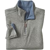 Johnston &amp; Murphy Reversible Solid Quarter-Zip