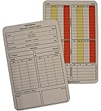 Cartoncini Ricambio Per Taccuino Arbitro - 10 Pezzi Per 7 Sostituzioni | Per Partite E Gare - Foto 2