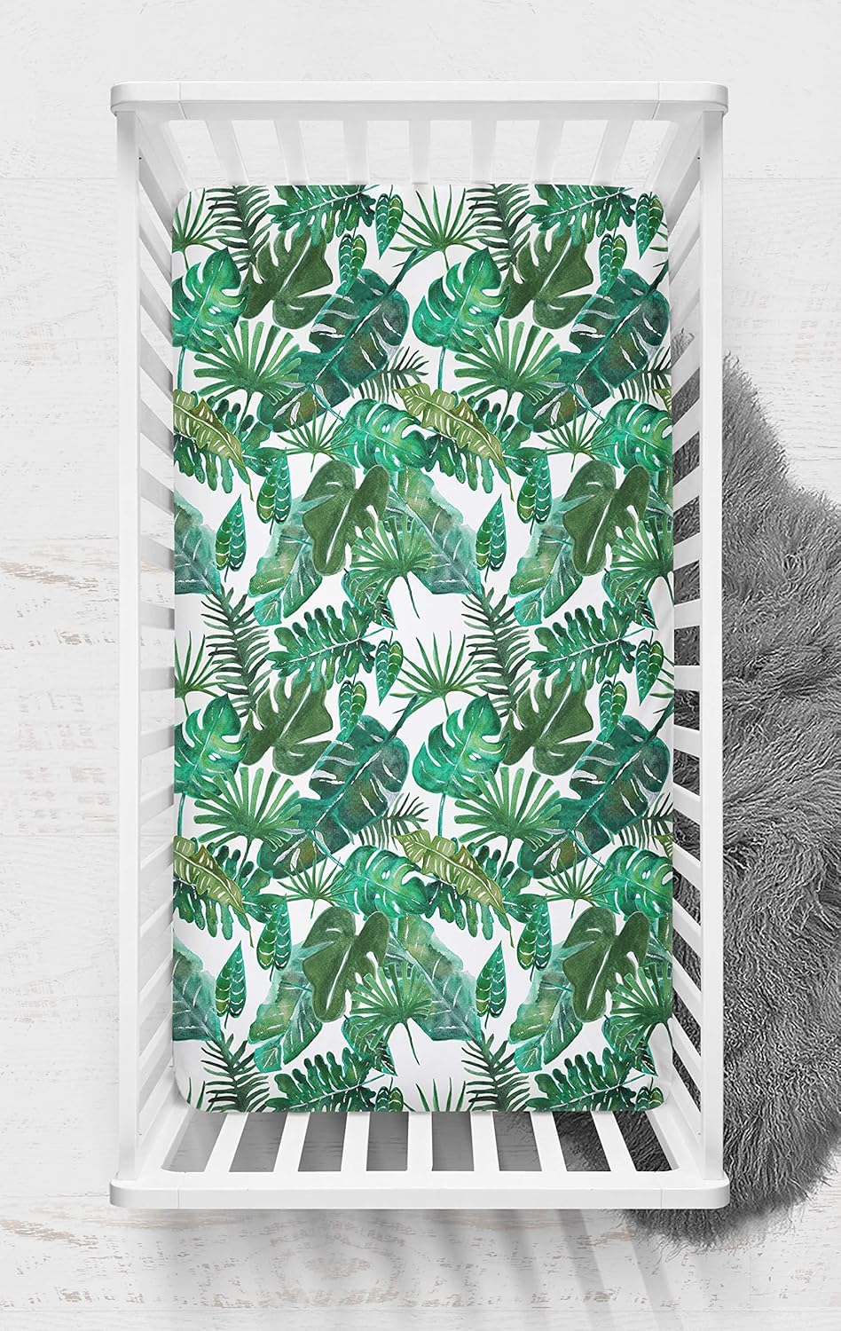 tropical crib bedding set