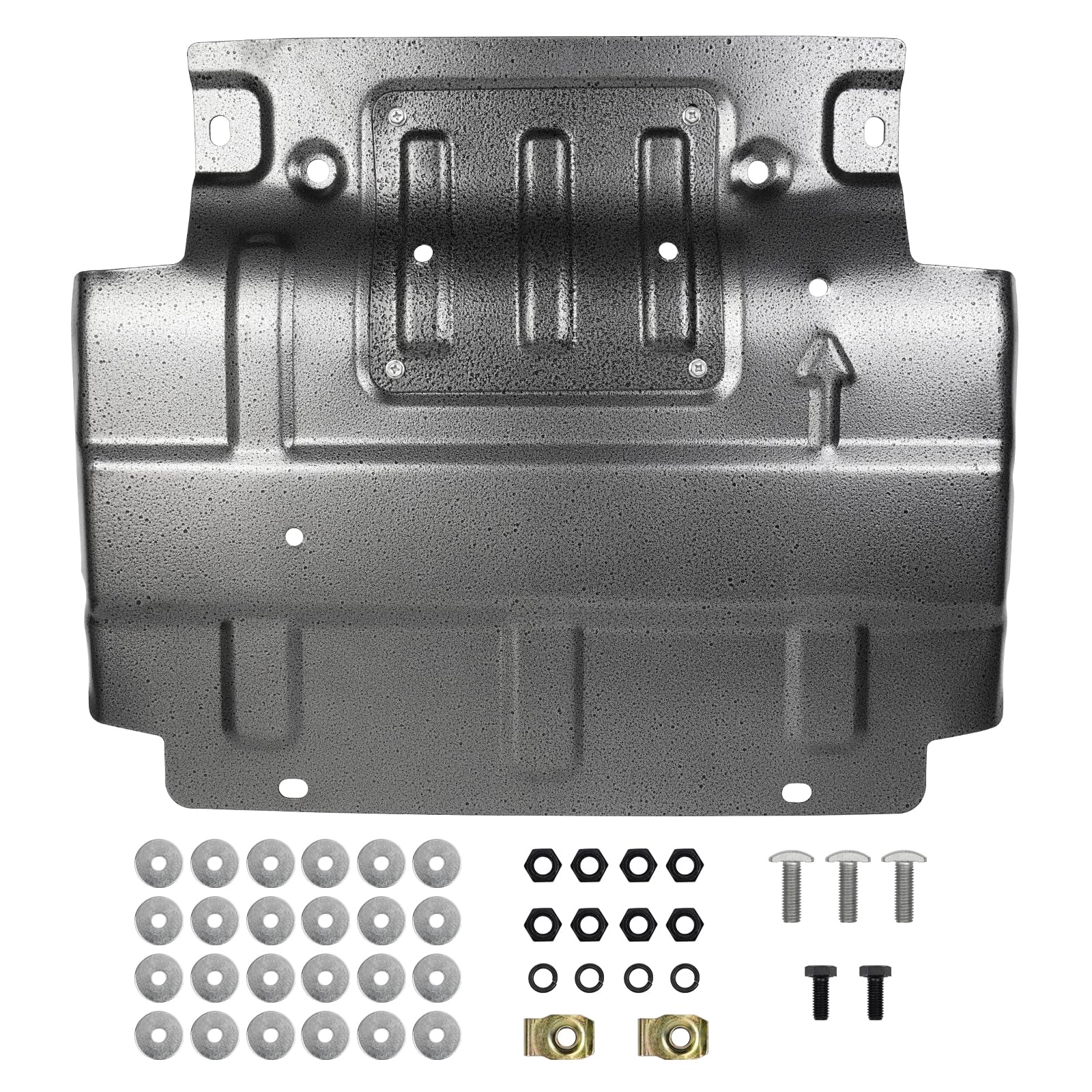 Photo 1 of Donpida Engine Splash Guard Compatible with Ford F150 2015-2022 2.7 3.3 3.5 5.0 Underbody Shield Plate Replacement for FL3Z-5D032-A FL3Z-5D032-D FL3Z-5D032-E