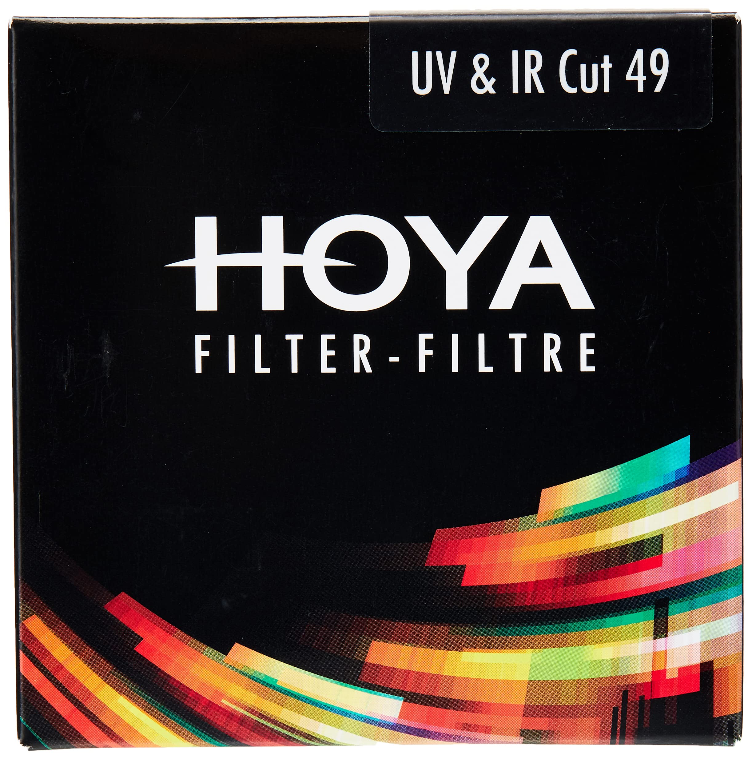Hoya 1165 UV and IR Cut Screw-in Filter, Black, 49mm