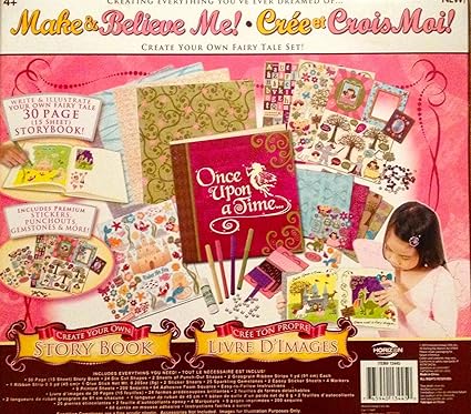 Amazon Com Create Your Own Story Book Make Believe Me Decorate