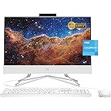 HP 2022 Newest All-in-One Desktop, 21.5" FHD Display, Intel Celeron J4025 Processor, 16GB RAM, 1TB PCIe SSD, Webcam, WiFi, HD