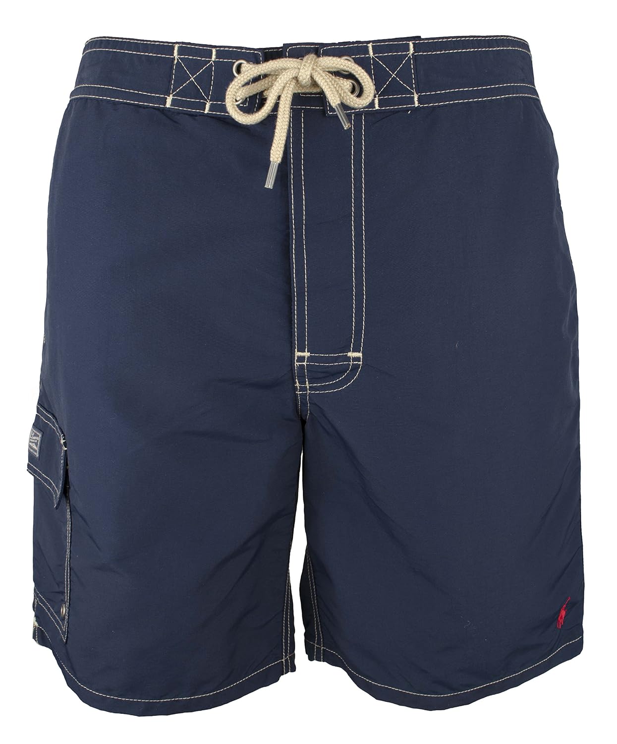 polo swim trunks black