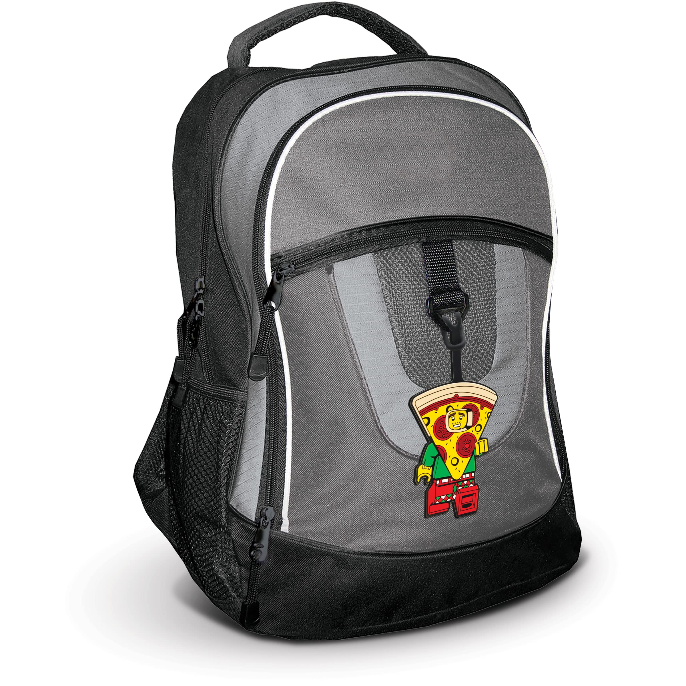 Lego Classic Pizza Guy Silicone Bag Tag (52935)