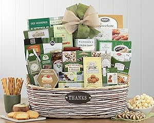 Thank You Gift Basket- The Many Thanks Appreciation Gourmet Gift Basket by Wine Country Gift Baskets