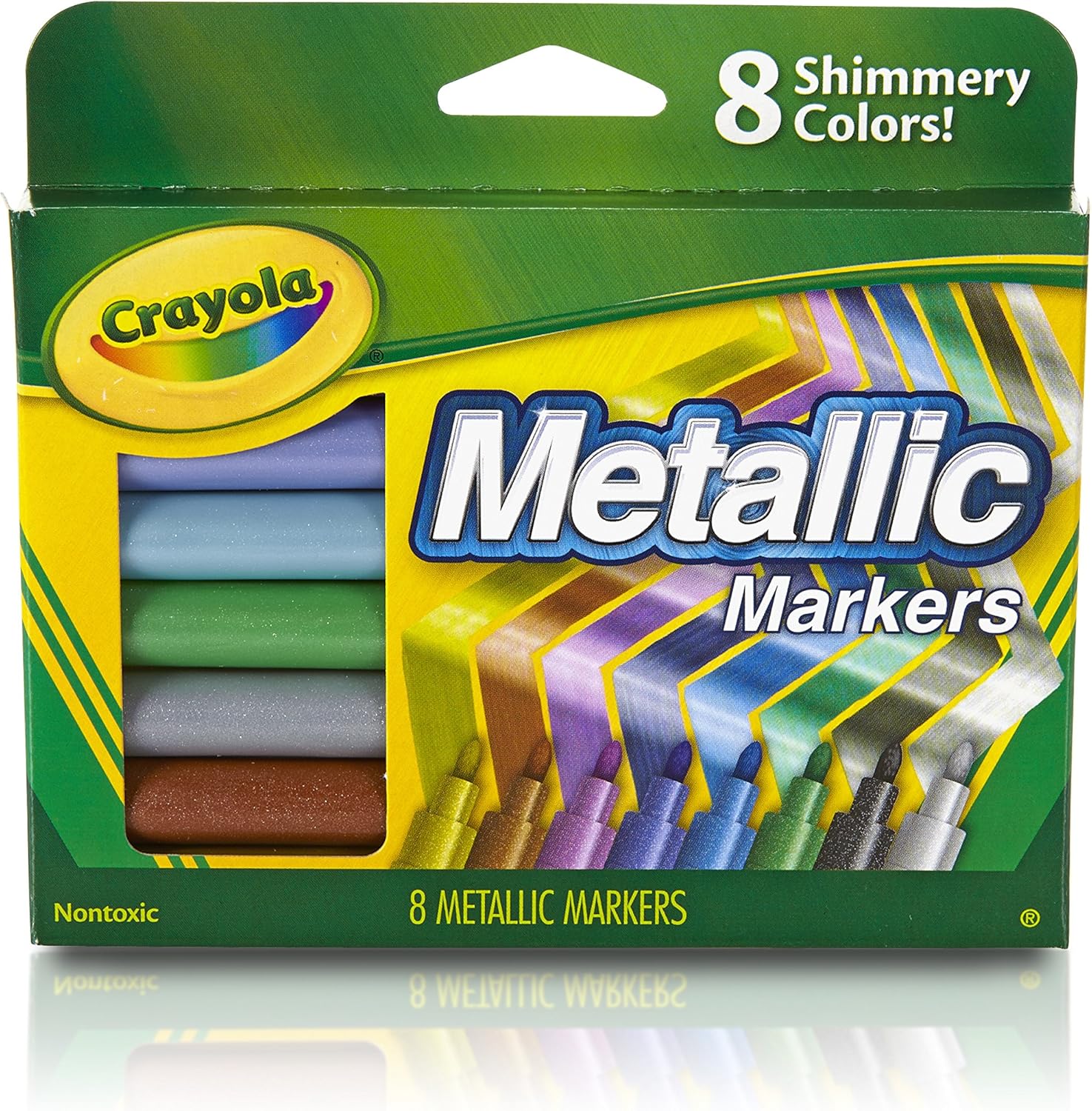 Crayola Metallic Markers, 8 Count