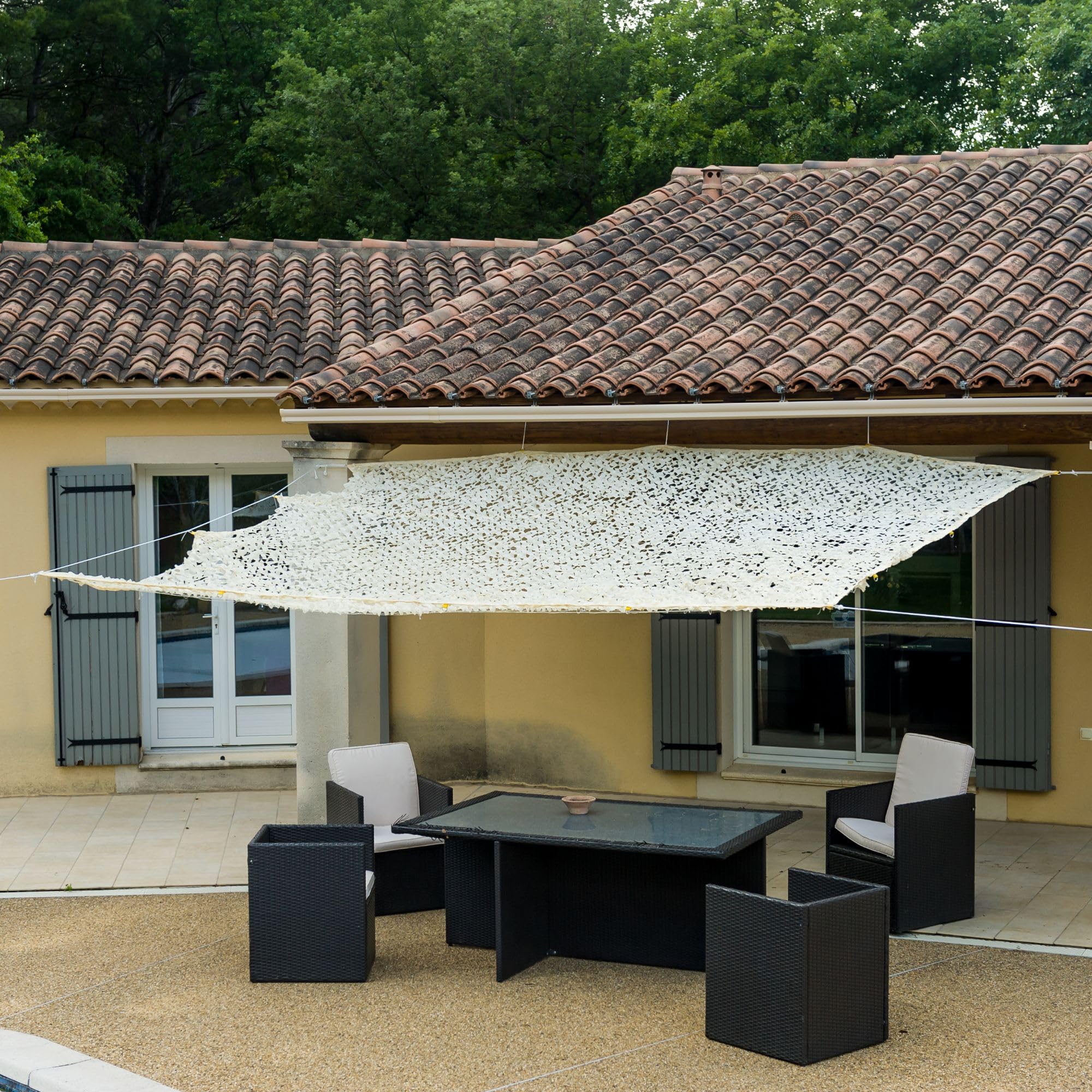 Werkapro Openwork Shade Cloth Beige 3 x 4 m